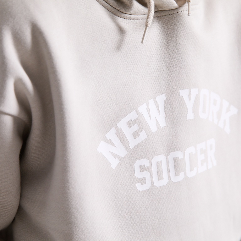 Printed hoodie "Jordon" Beige 4